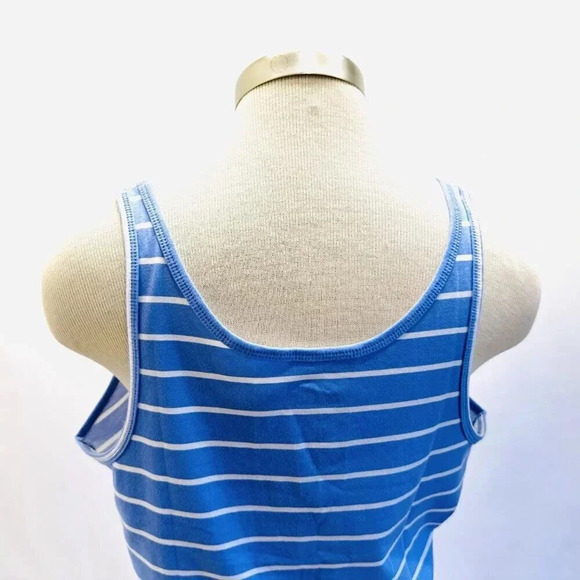 NWT SO GOODS FOR LIFE Juniors Sleeveless Pullover Round Neck Tank Top Striped XL - Picture 6 of 10